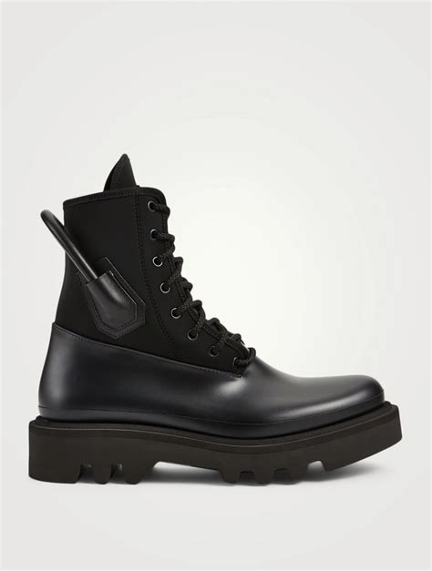 givenchy combat rain boots|givenchy boots.